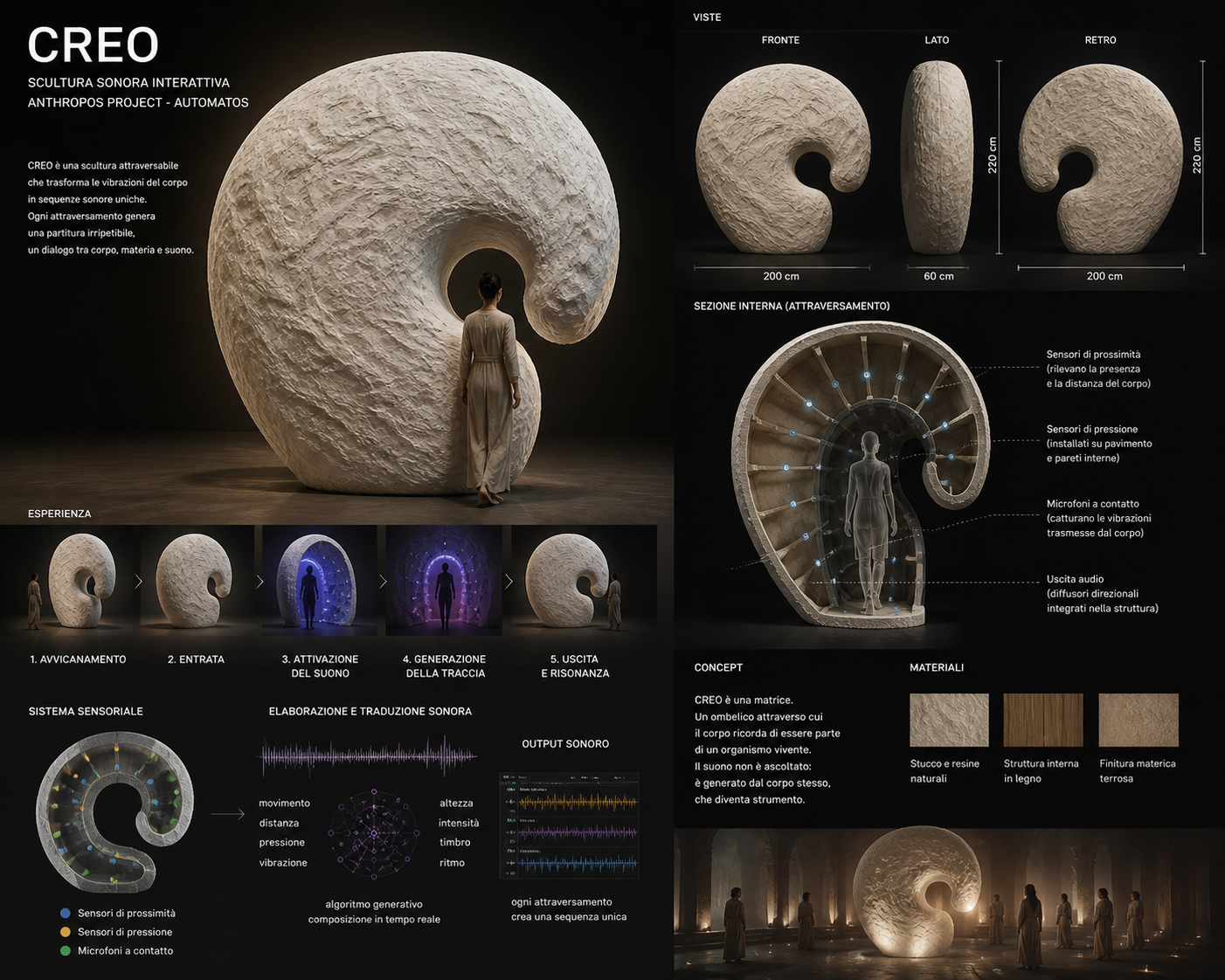 Scheda tecnica completa di CREO